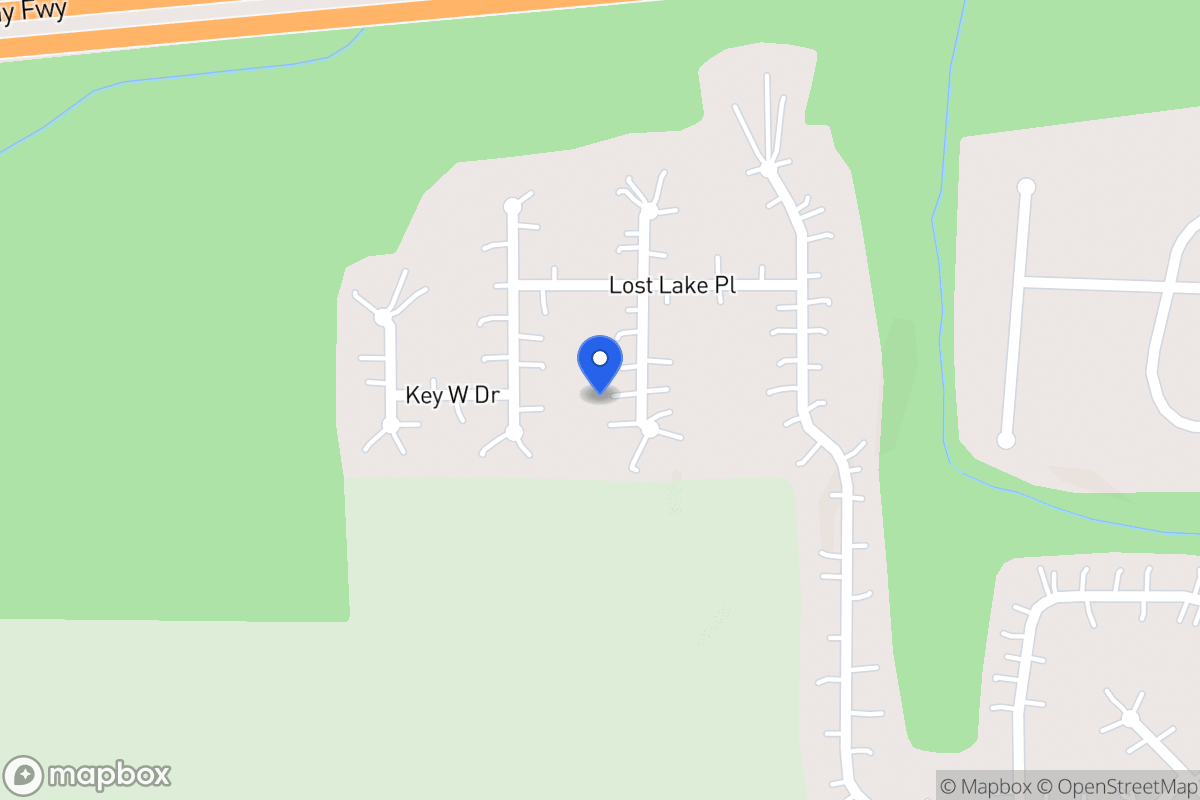 Map of 519 S Lost Lake Cv