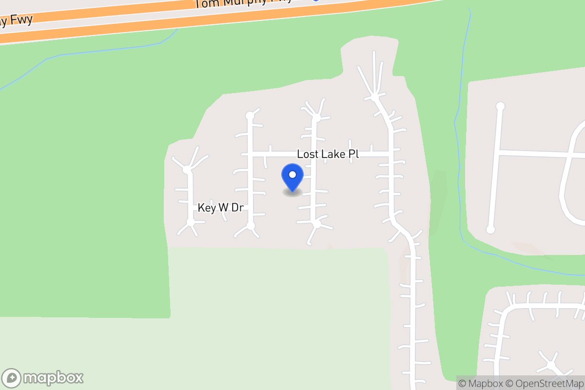 Map of 513 S Lost Lake Cv