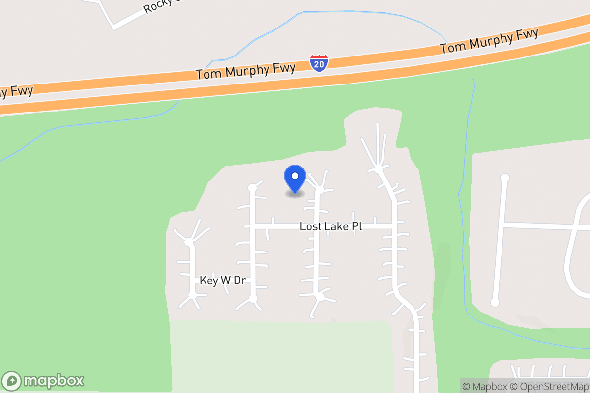Map of 406 N Lost Lake Cv
