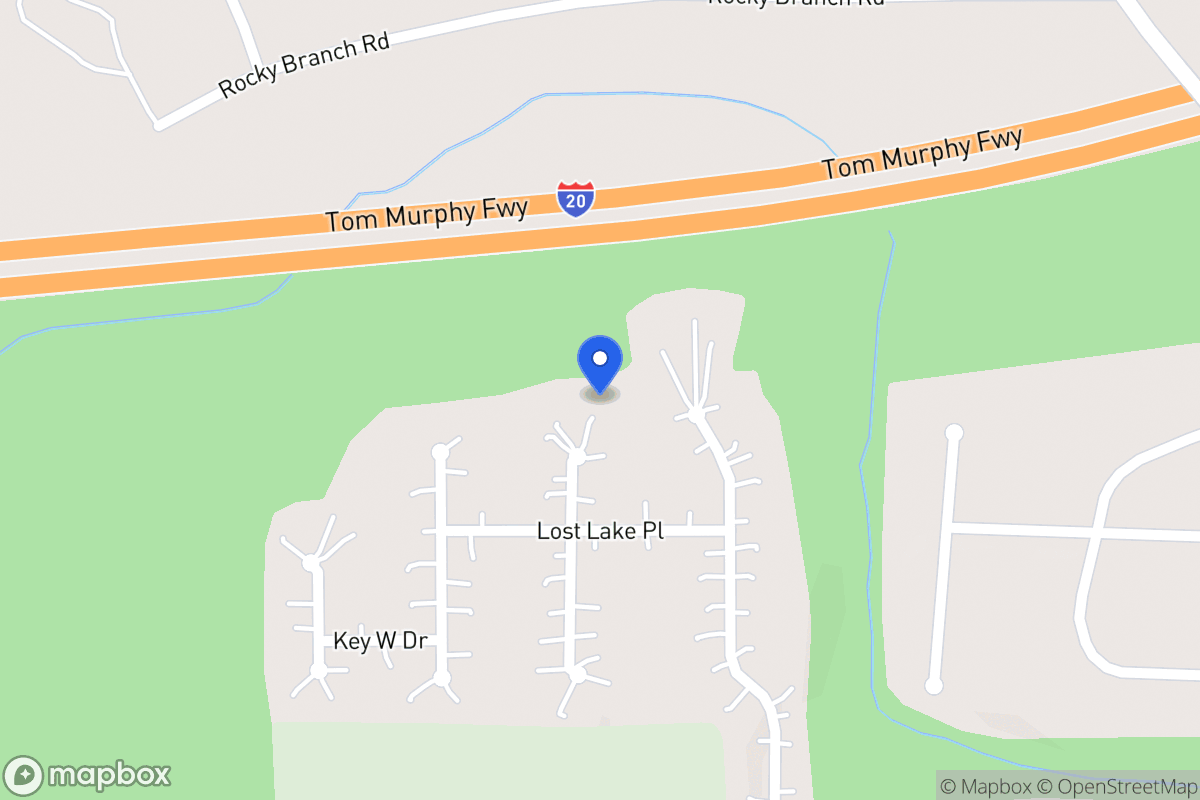 Map of 417 N Lost Lake Cv