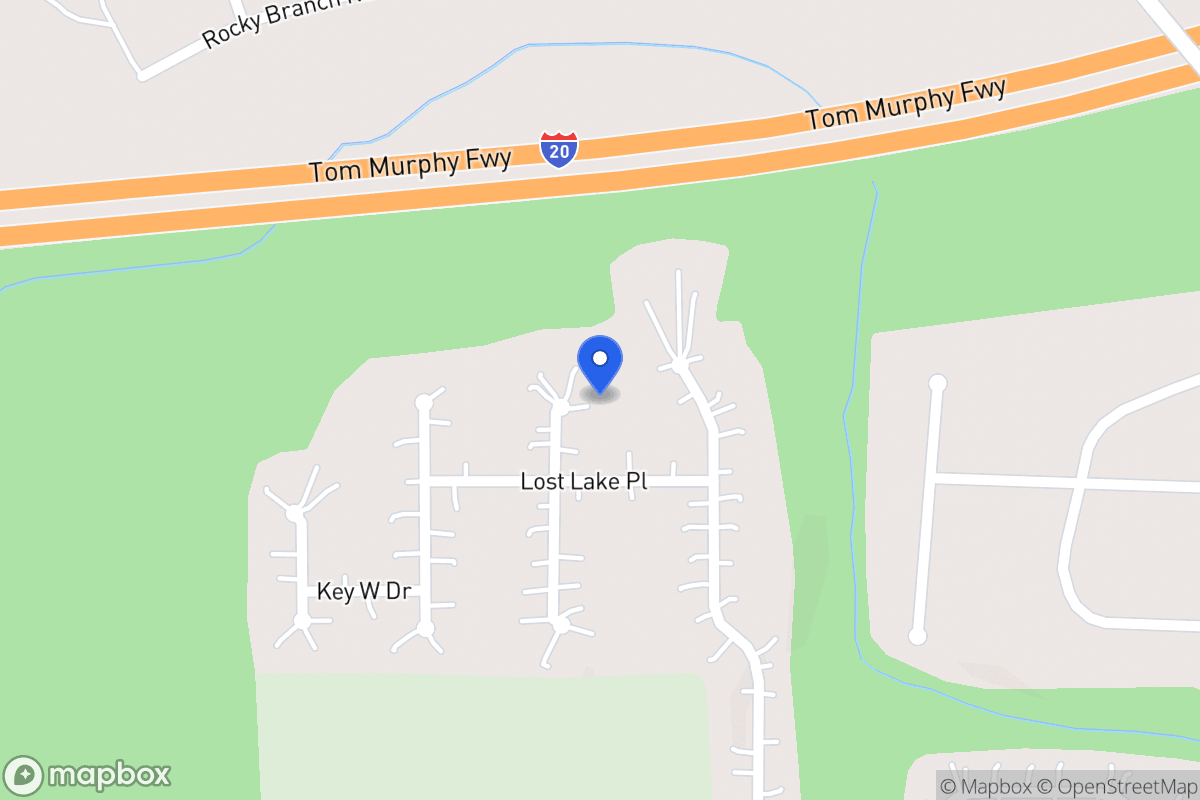 Map of 413 N Lost Lake Cv