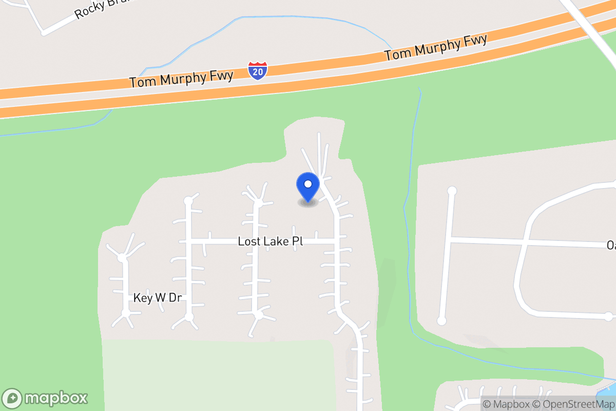 Map of 286 Lost Lake Trl