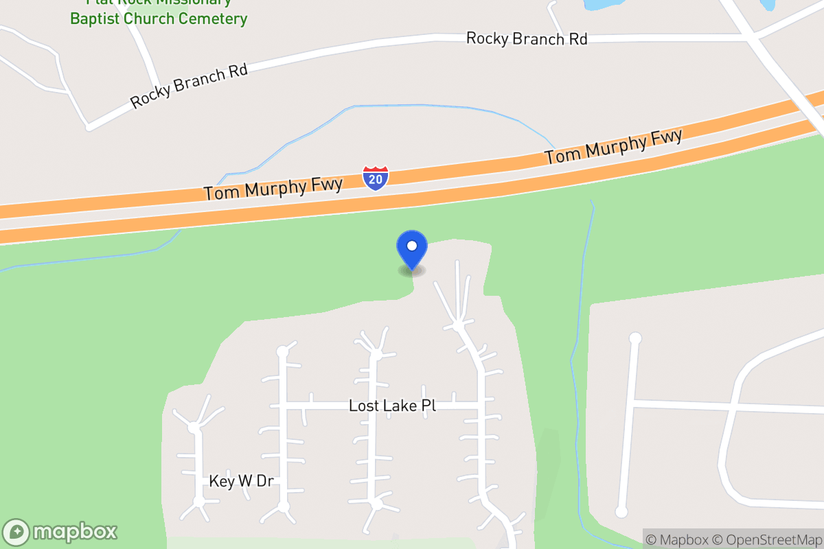 Map of 303 Lost Lake Trl