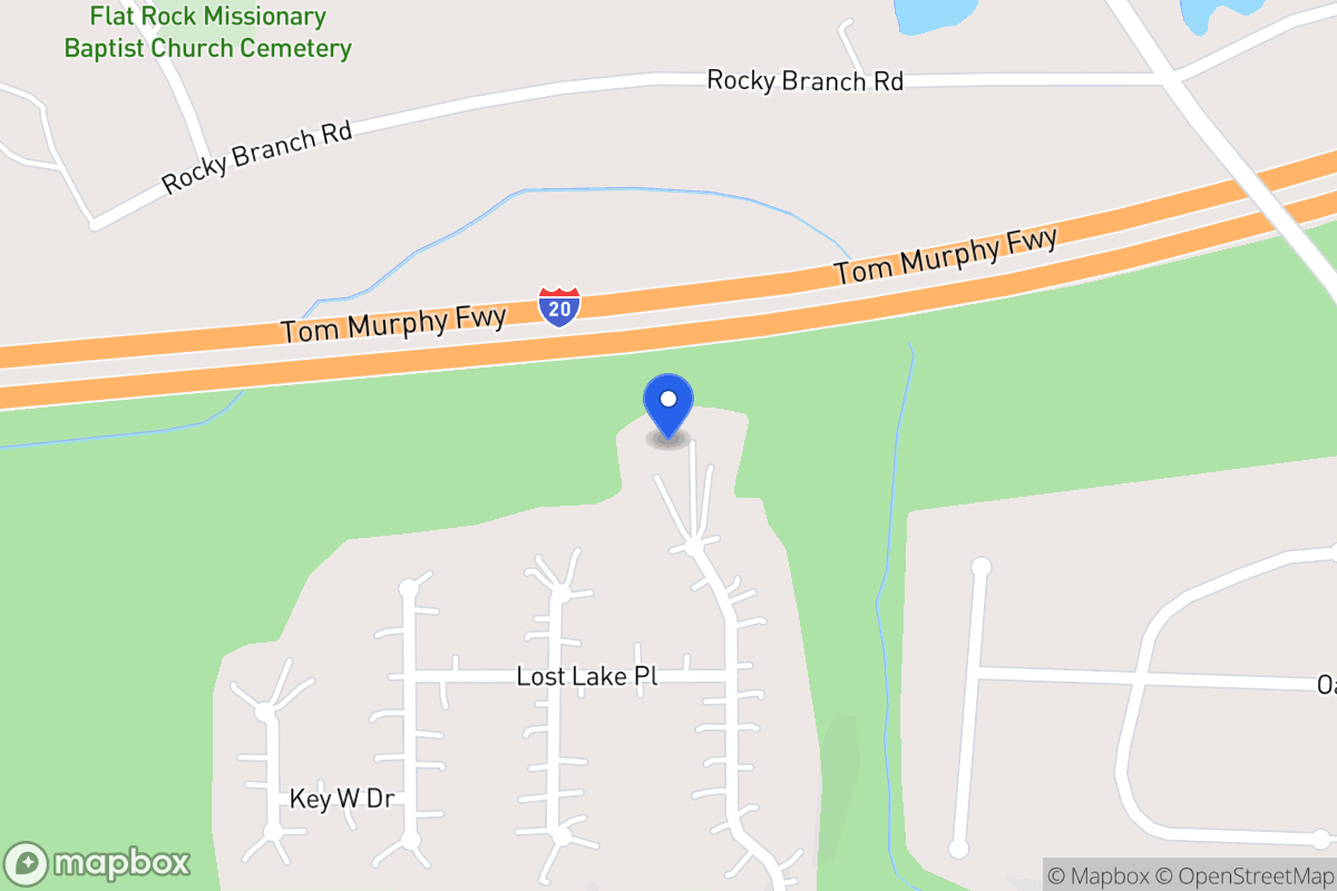 Map of 301 Lost Lake Trl