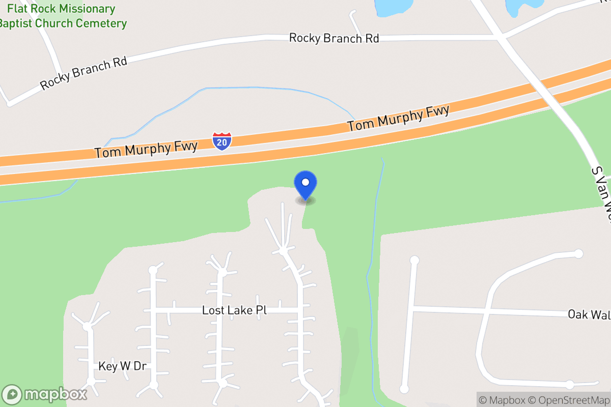 Map of 297 Lost Lake Trl