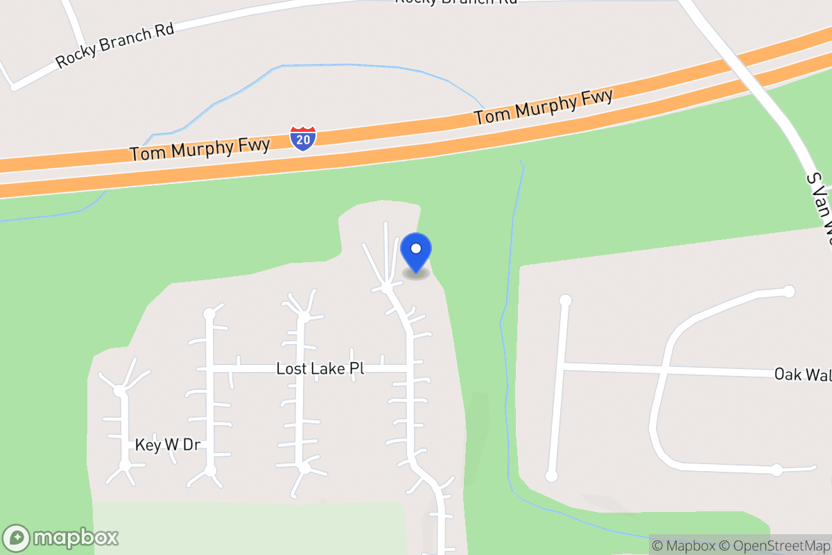Map of 291 Lost Lake Trl