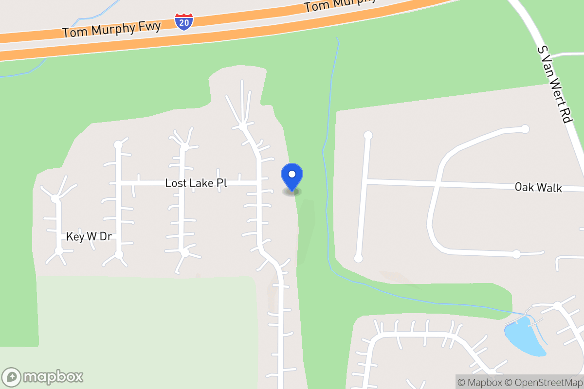 Map of 263 Lost Lake Trl