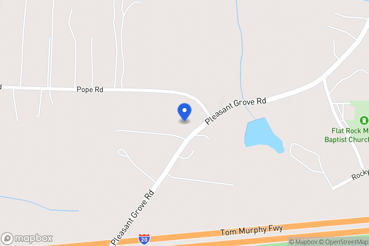 Map of 1945 Pleasant Grove Church Rd