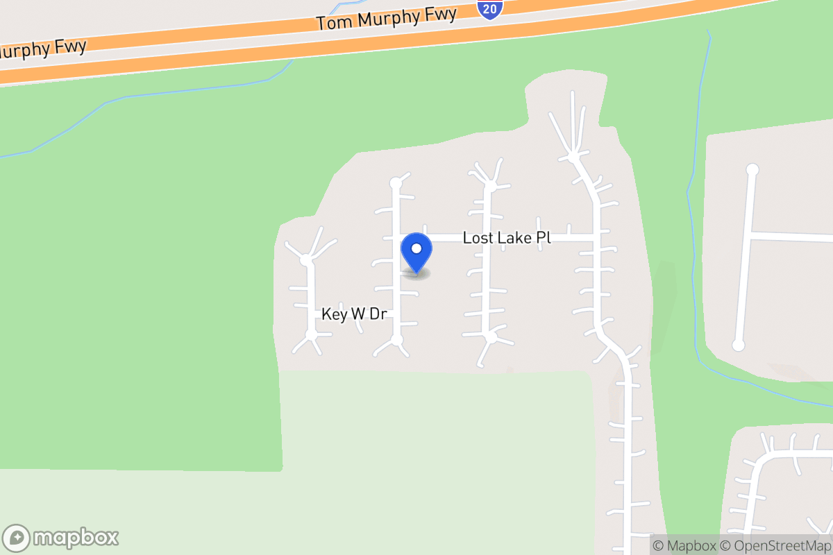 Map of 677 Skyline Dr