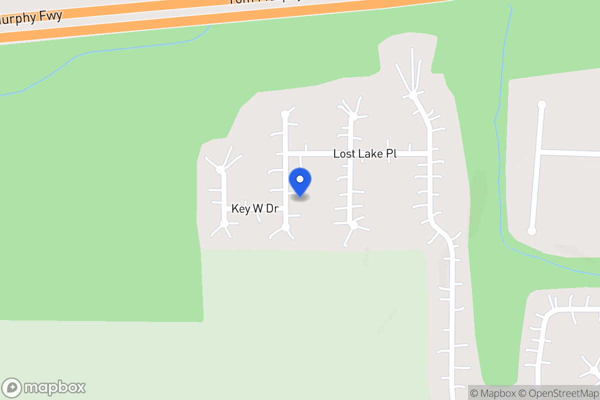 Map of 671 Skyline Dr