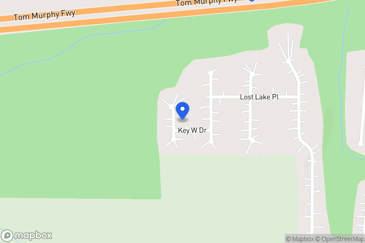 Map of 707 Key West Dr