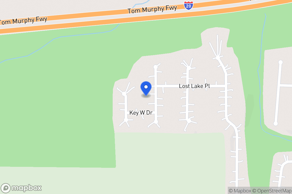 Map of 634 Skyline Dr