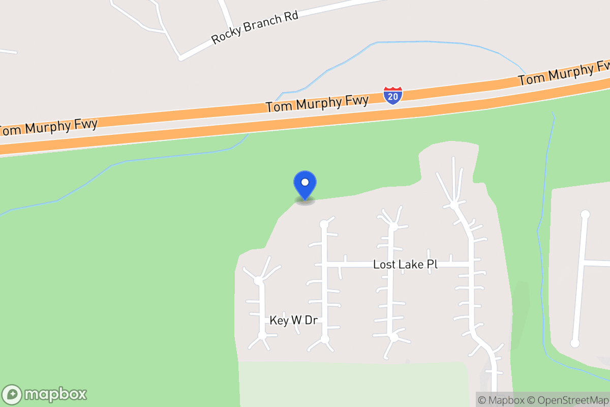 Map of 622 Skyline Dr