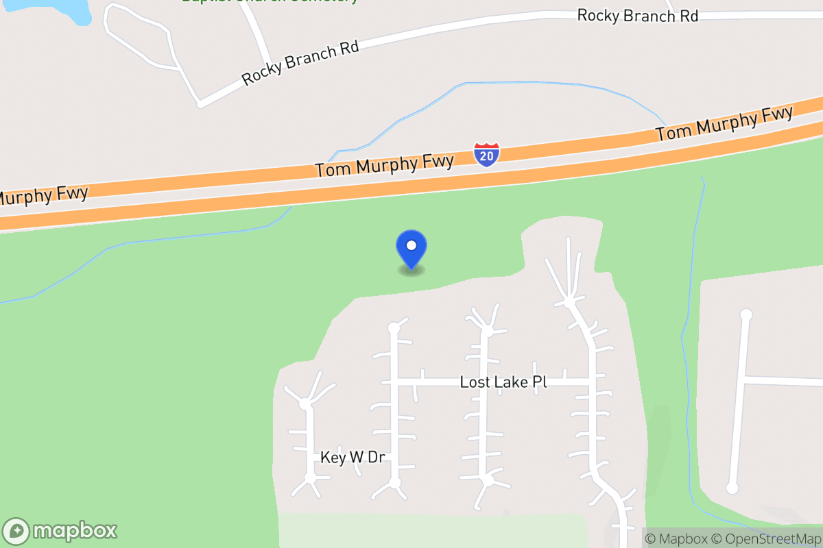 Map of 613 Skyline Dr