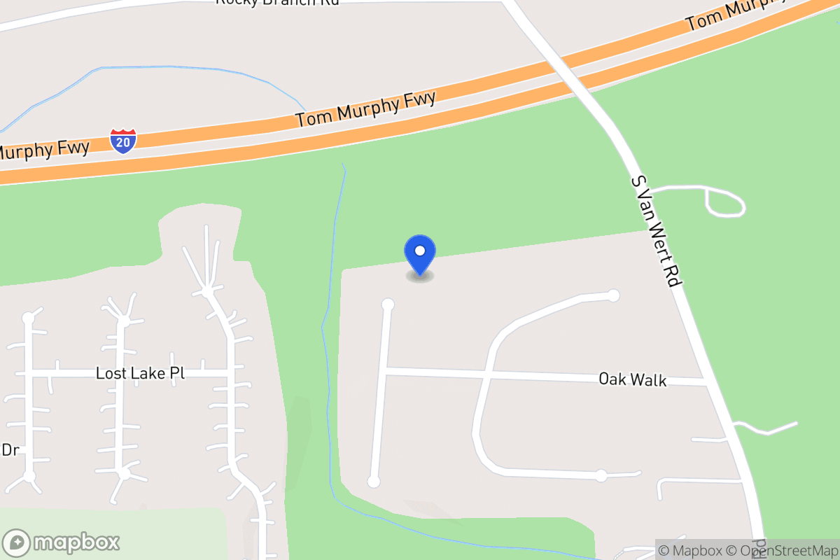 Map of 119 Oak Chase