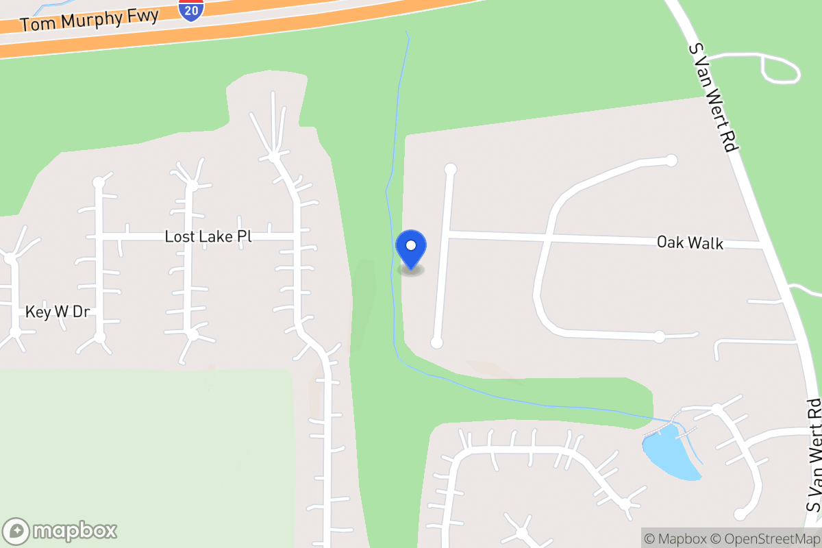 Map of 206 Cherwood Pl