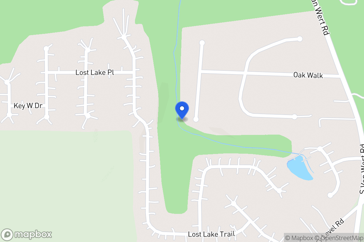 Map of 218 Cherwood Pl