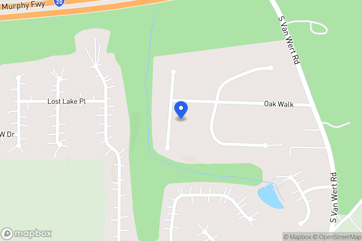 Map of 207 Cherwood Pl