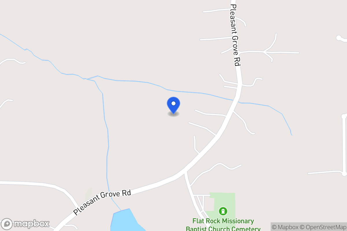 Map of 1487 Pleasant Grove Church Rd