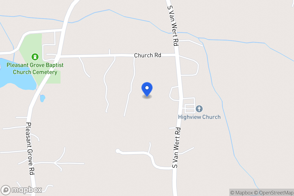 Map of 83 Church Rd