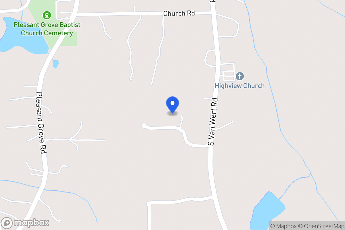 Map of 113 Spring Haven Ct