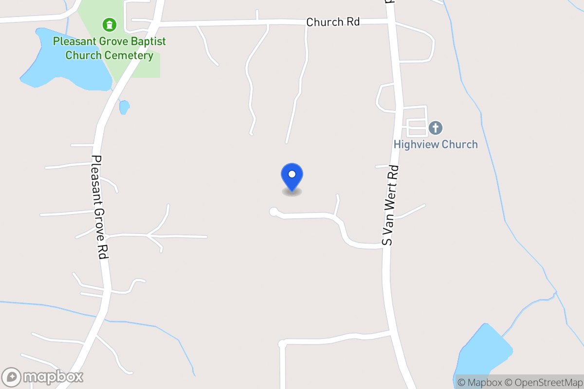 Map of 121 Spring Haven Ct