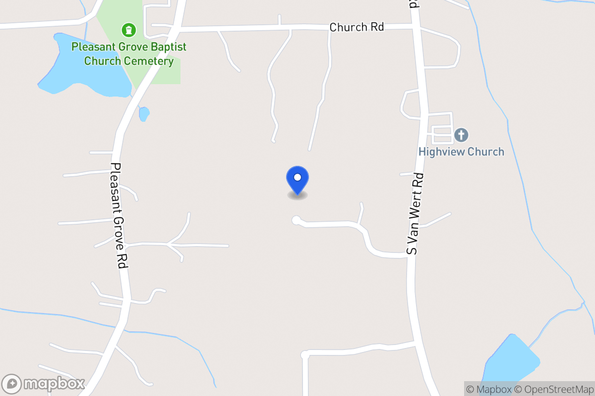 Map of 125 Spring Haven Ct