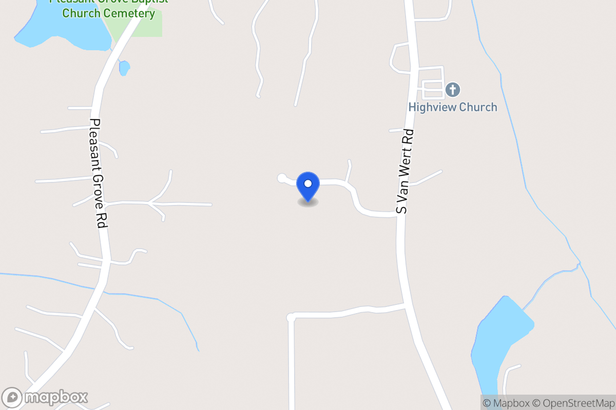 Map of 118 Spring Haven Ct