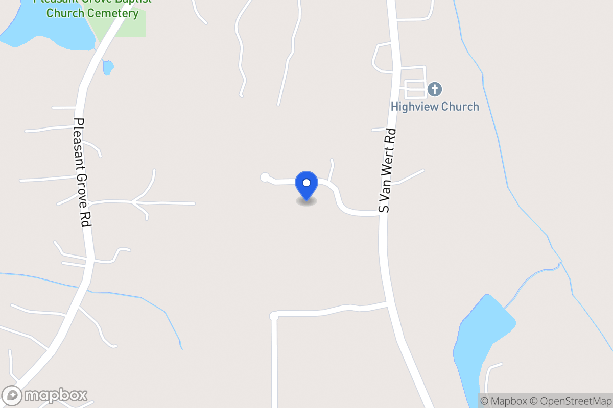 Map of 114 Spring Haven Ct
