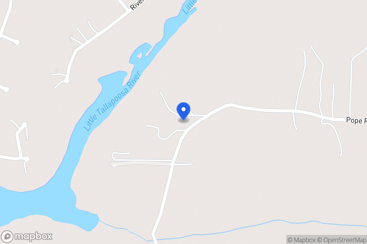 Map of 2835 Pope Rd