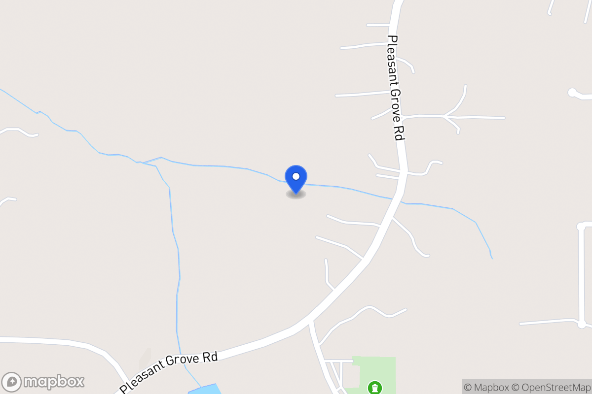 Map of 1483 Pleasant Grove Church Rd
