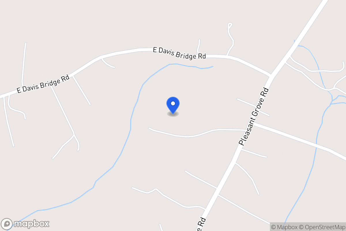 Map of 2401 Pleasant Grove Church Rd