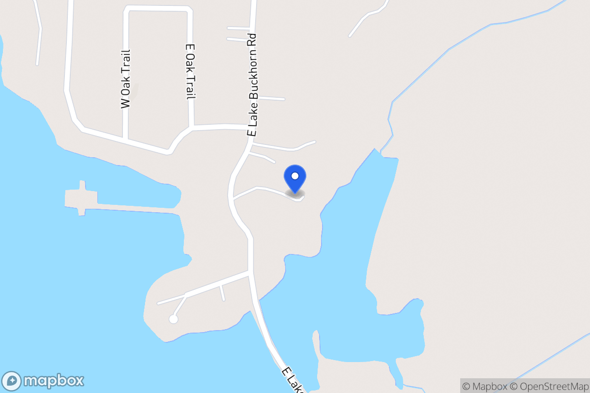Map of 485 E Lake Buckhorn Rd