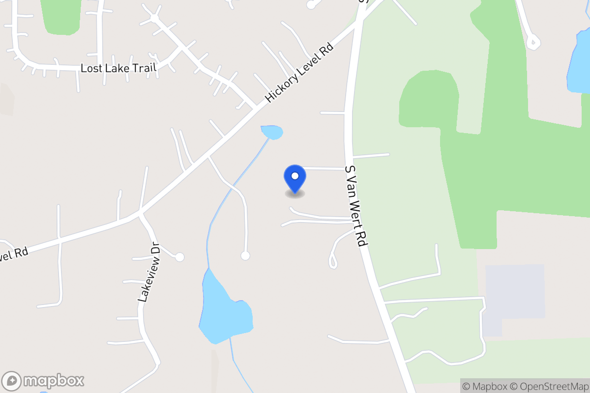 Map of 2199 S Van Wert Rd