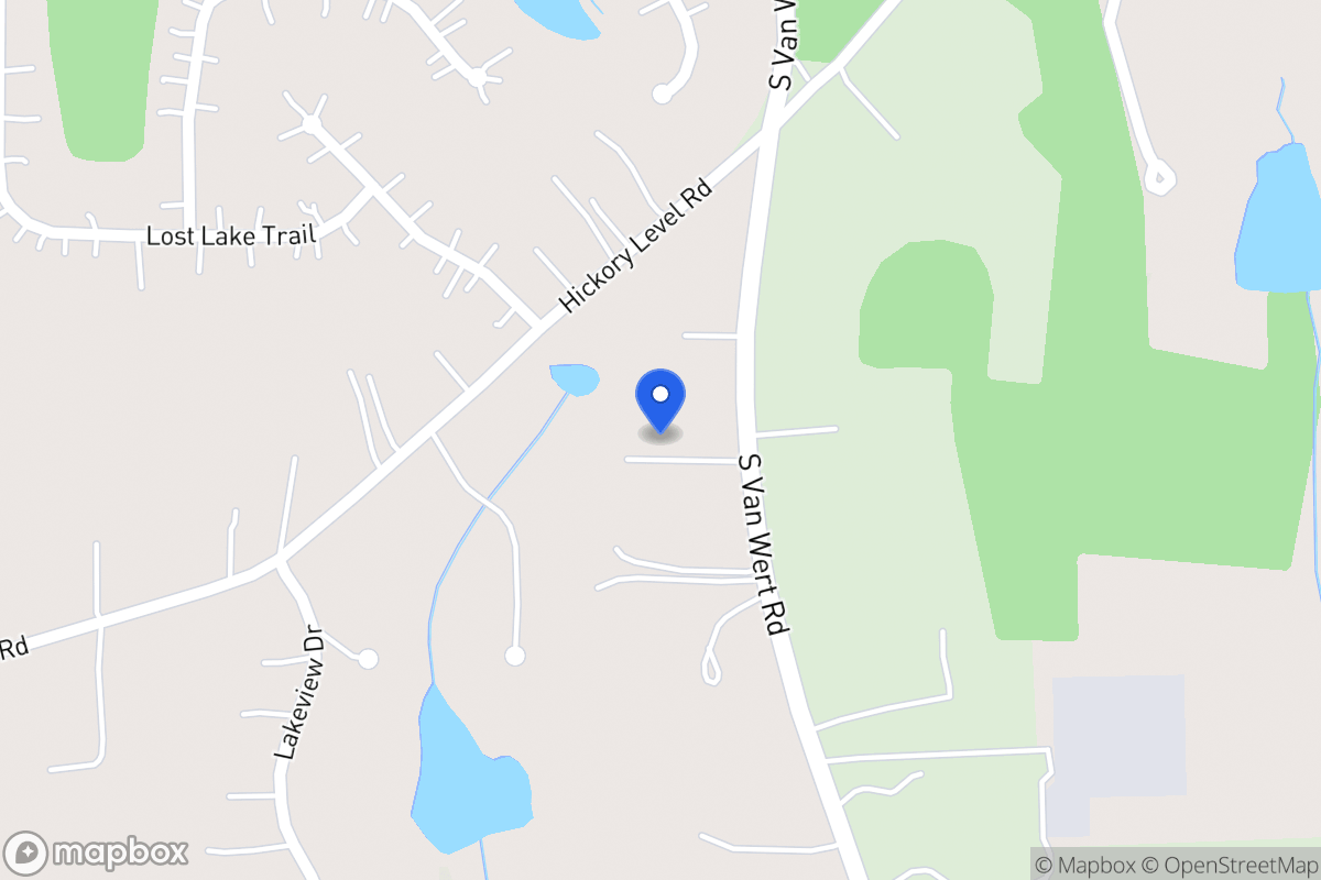 Map of 2181 S Van Wert Rd
