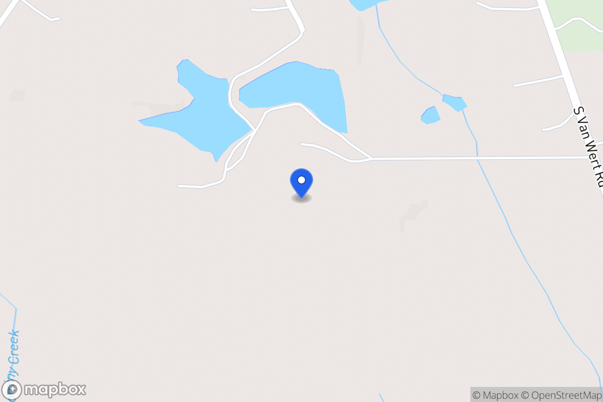 Map of 2377 S Van Wert Rd