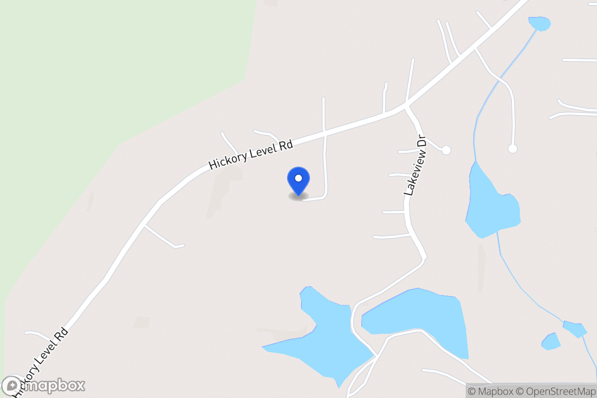 Map of 1688 Hickory Level Rd