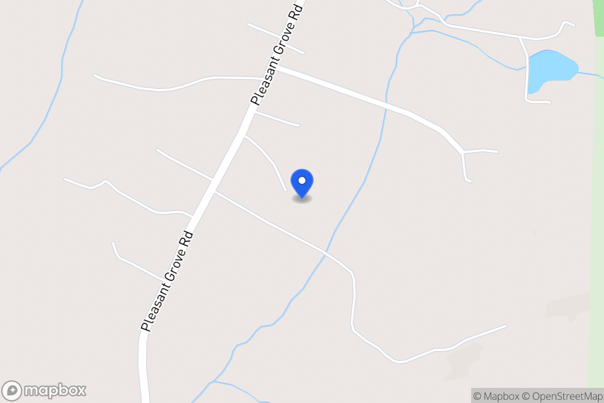 Map of 2398 Pleasant Grove Church Rd