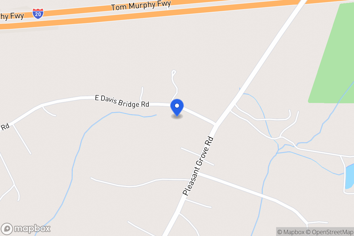 Map of 40 E Davis Bridge Rd