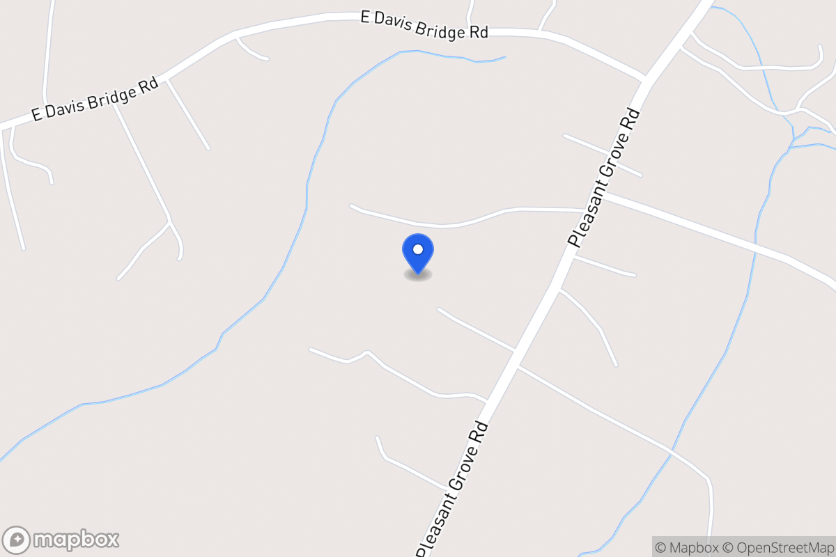 Map of 2389 Pleasant Grove Church Rd