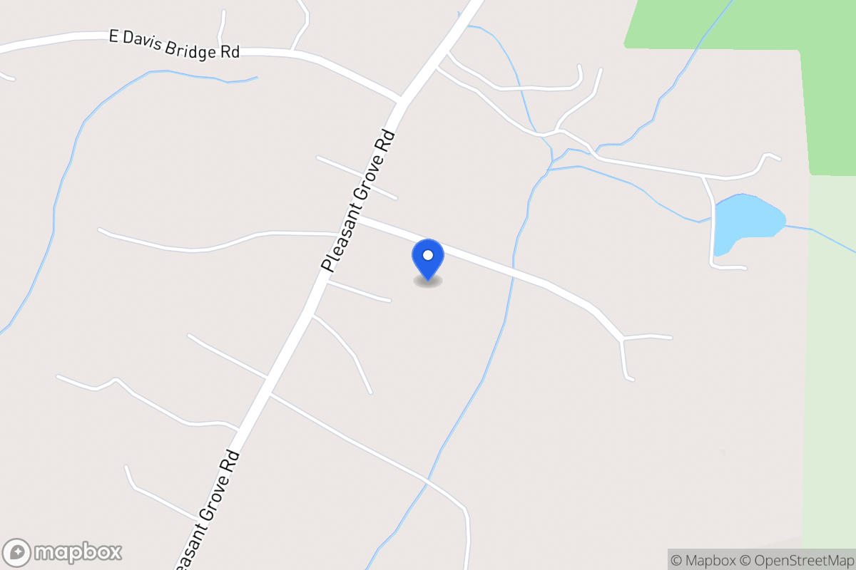 Map of 2368 Pleasant Grove Church Rd