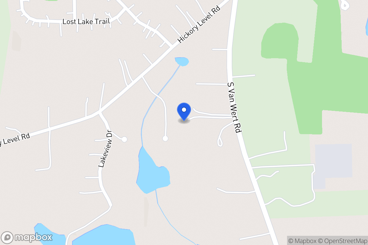 Map of 2233 S Van Wert Rd