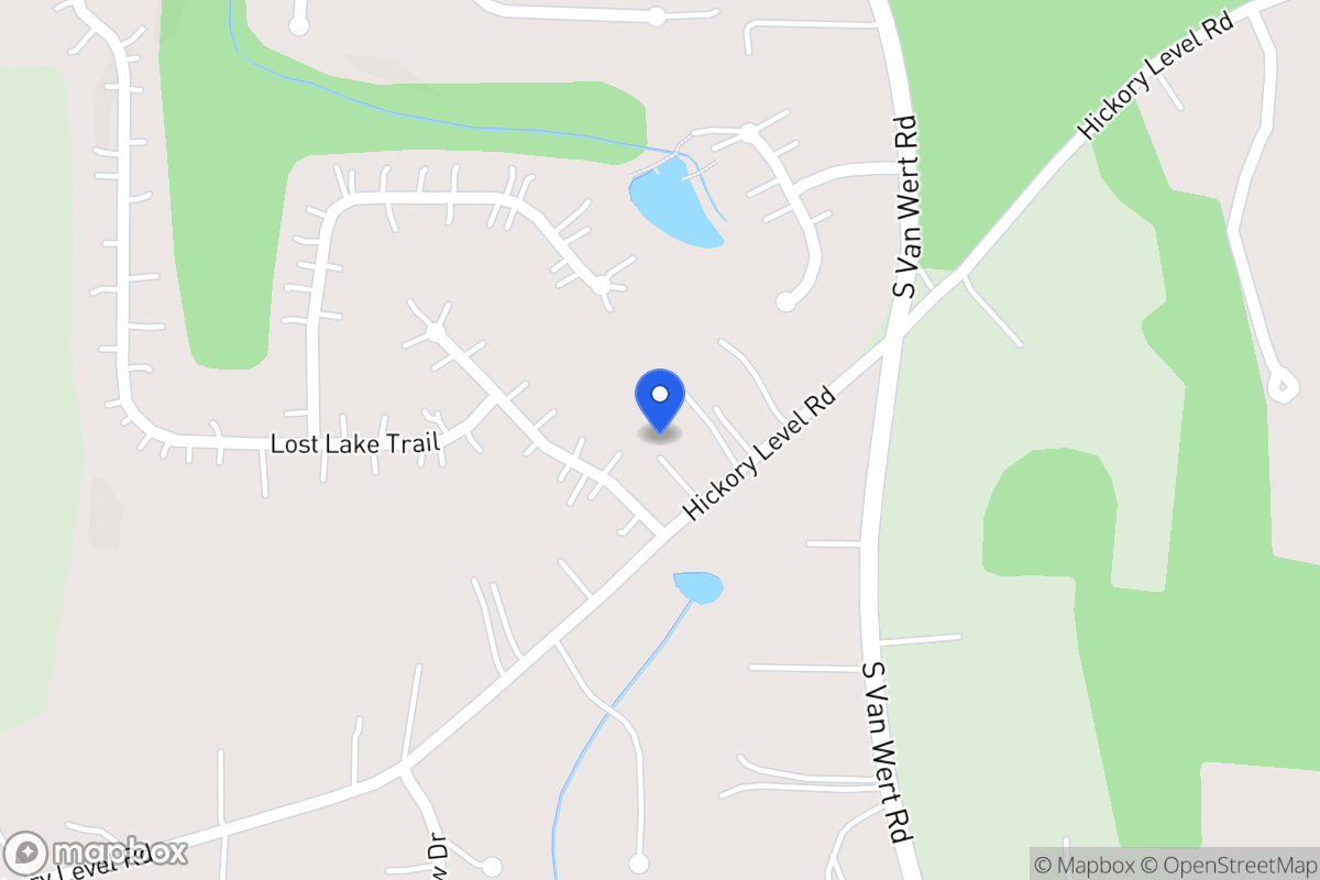Map of 1483 Ne Hickory Level Rd