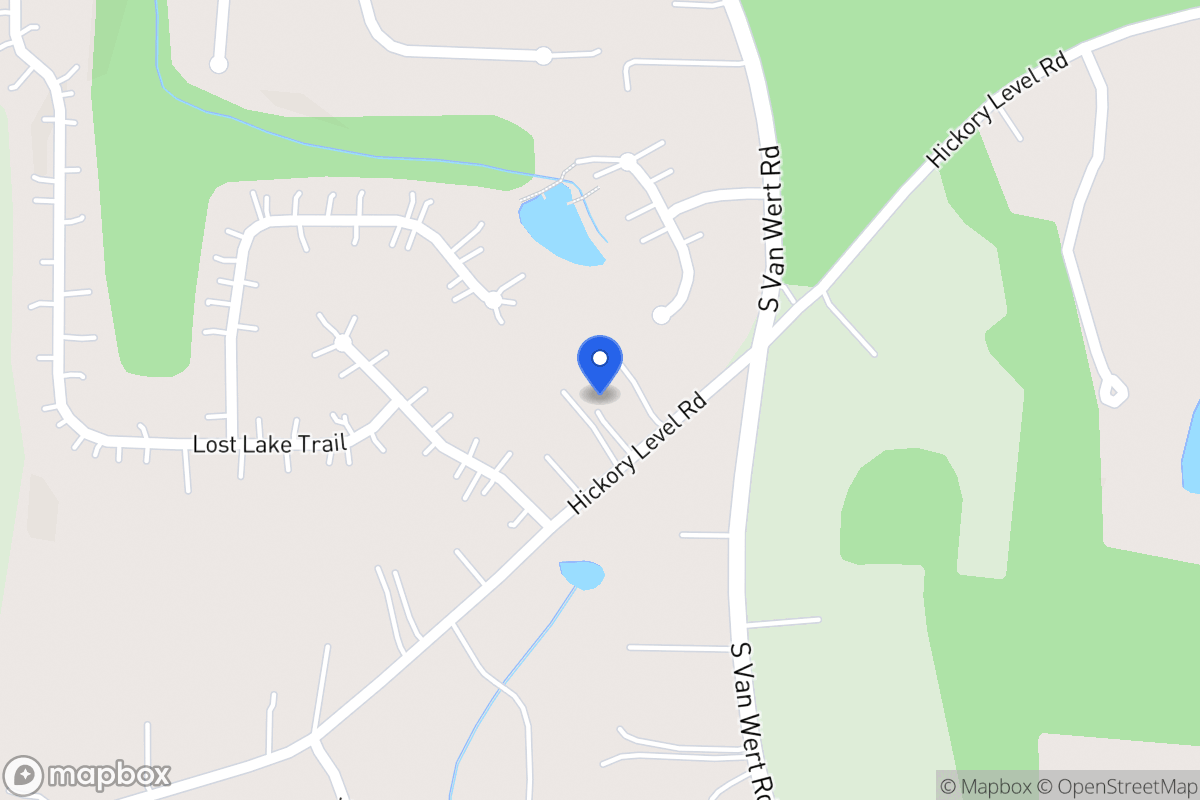 Map of 1463 Ne Hickory Level Rd