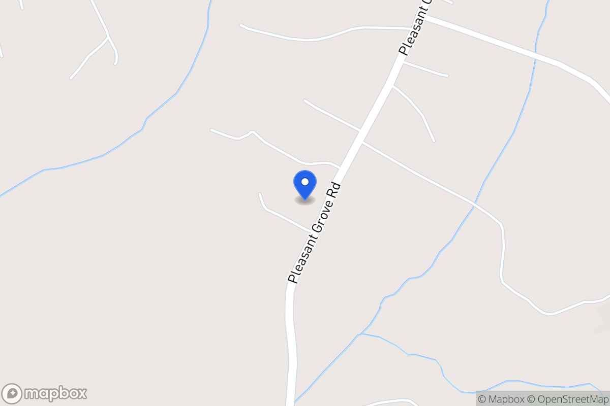 Map of 2465 Pleasant Grove Church Rd