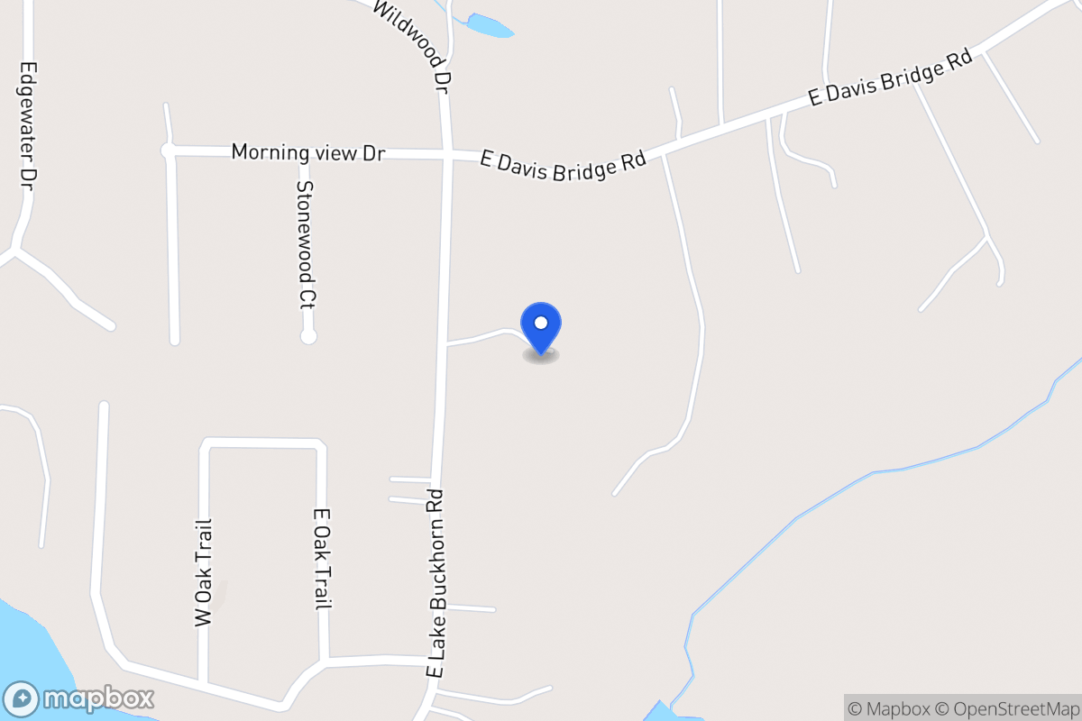 Map of 765 E Lake Buckhorn Rd