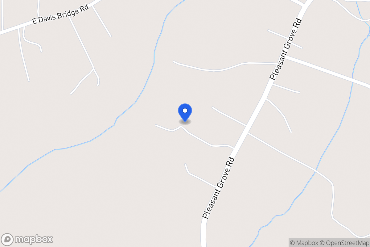 Map of 2435 Pleasant Grove Church Rd