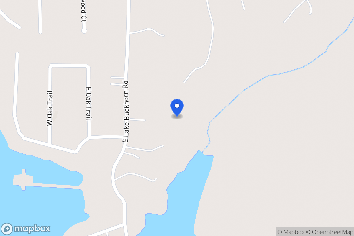 Map of 725 E Lake Buckhorn Rd