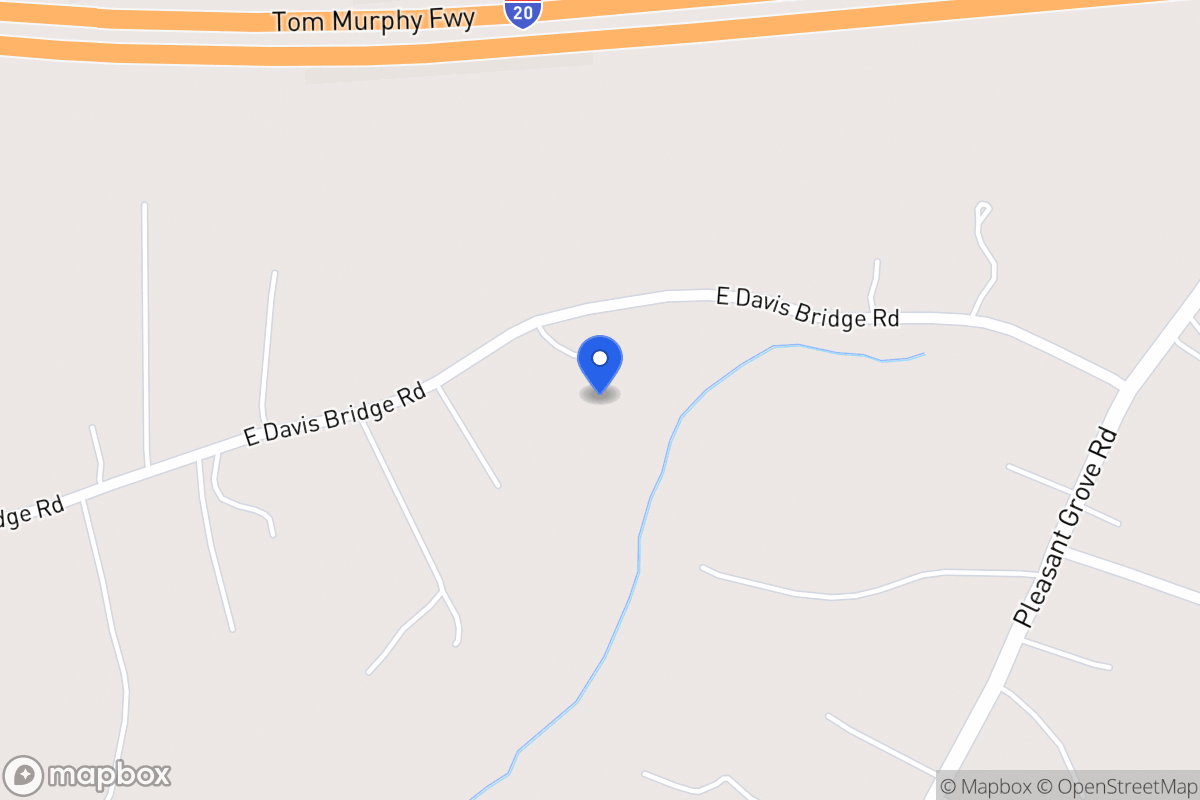 Map of 188 E Davis Bridge Rd