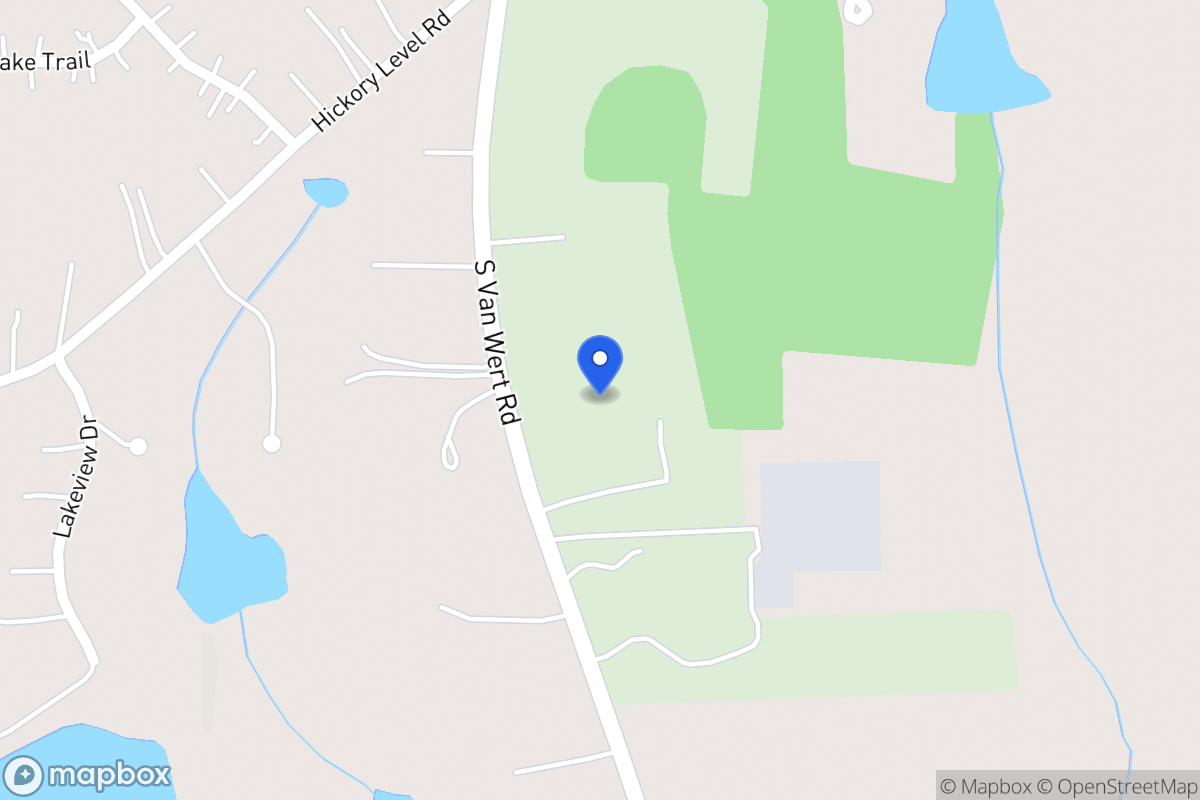 Map of 2236 S Van Wert Rd